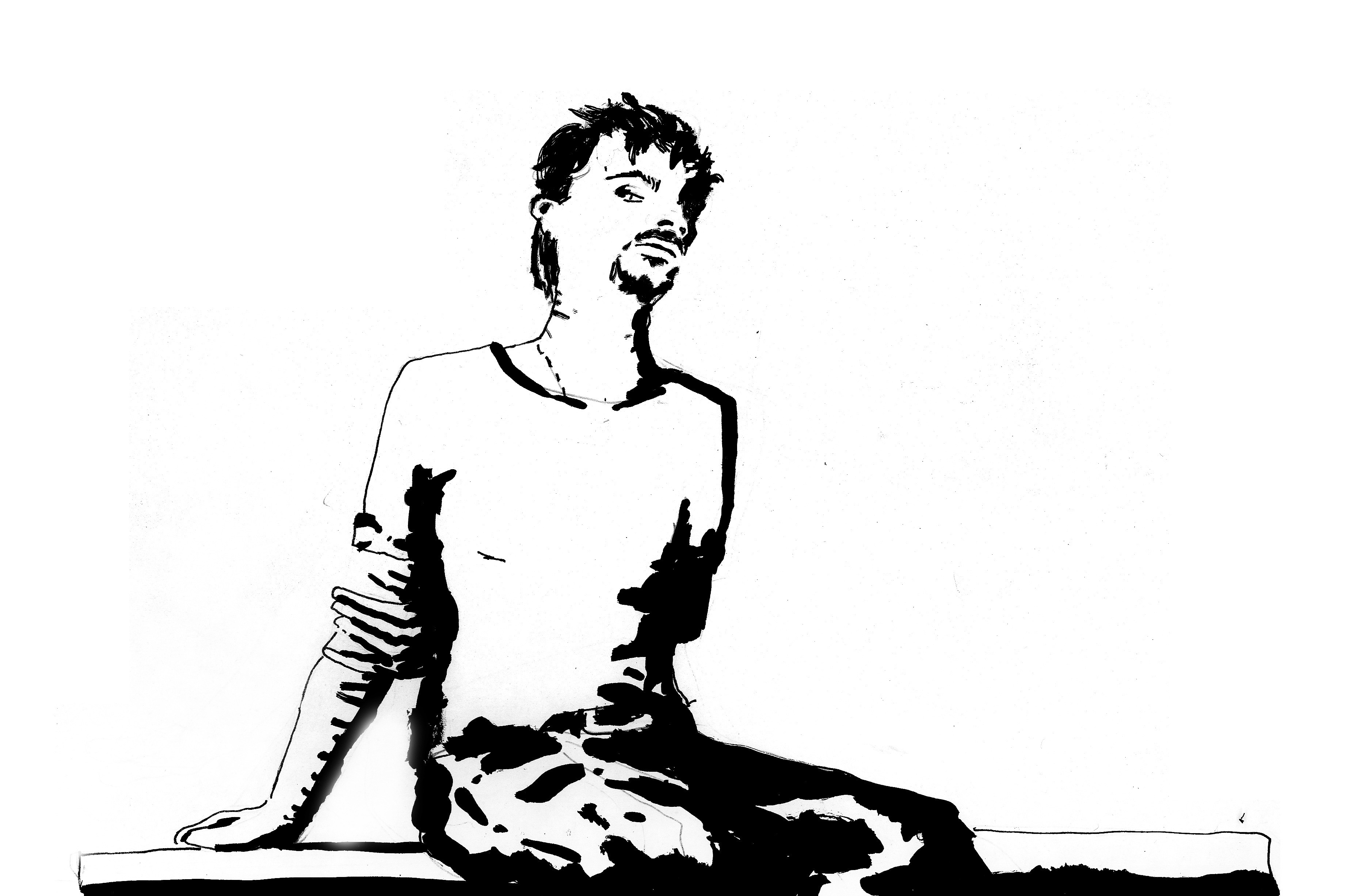 Autoretrato en tinta 5